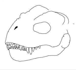 Маска раптора раскраска