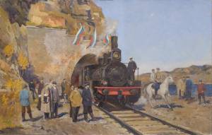 Железная дорога некрасов иллюстрации к произведению