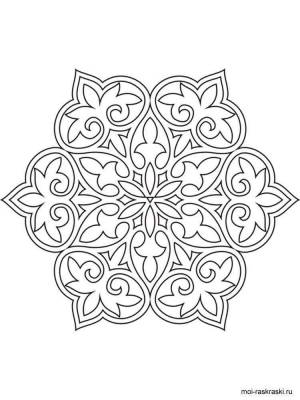 Раскраски Узоры
