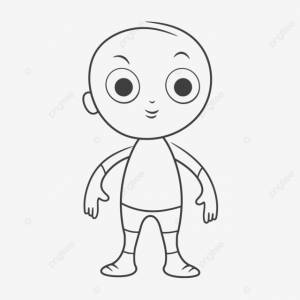 рисунок раскраска эскиз персонажа раскраски маленький человечек контур вектор PNG , рисунок крыла, мужчина рисует, рисунок кольца PNG картинки и пнг рисунок для й загрузки