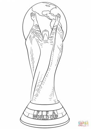 Раскраска Кубок мира ФИФА