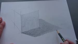 Академический рисунок куба