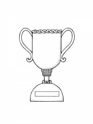 Раскраски Кубок   в формате
