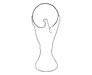 Как нарисовать Кубок Чемпионата мира по футболу