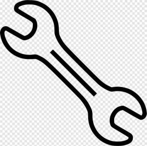 Раскраски Гаечный ключ