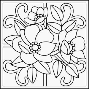 Мамин платок раскраска