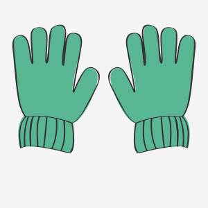 Перчатки рисунок для детей