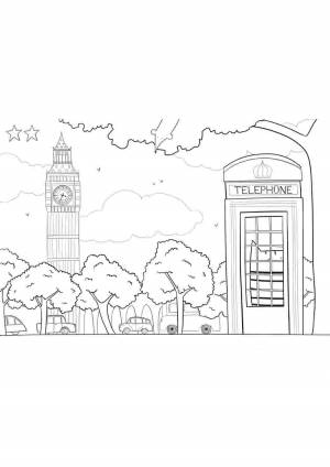 Раскраска европа