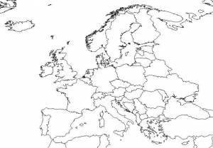europe outline