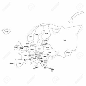 Political Map Of Europe