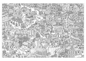 Раскраски Город