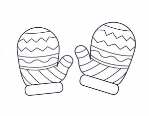 Раскраска Одежда