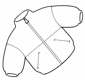 Раскраска Куртка