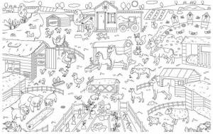 Раскраски Ферма