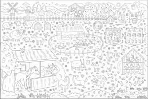 Иллюстрация Раскраска