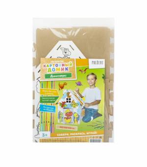 Картонный дом раскраска Prezent Ферма