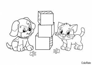 Раскраски Игрушки для детей