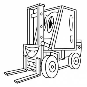 Книжка-раскраска шкаф с зеркалом