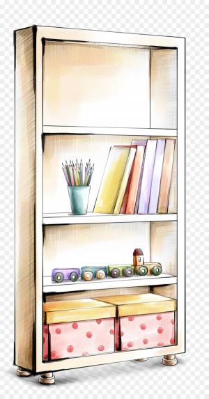 Открытый шкаф рисунок