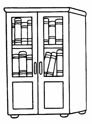 Книжный шкаф