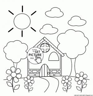 Раскраски для средней группы детского сада