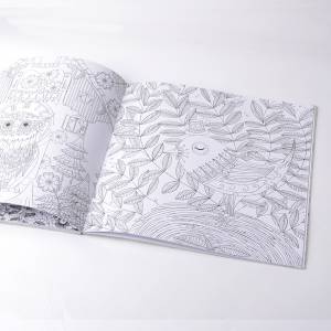 Книга-раскраска «Цветы и ночник» для взрослых, книга для снятия стресса, секретный сад, для рисования, 86 страниц