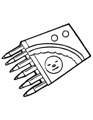 Карандаш раскраска для детей