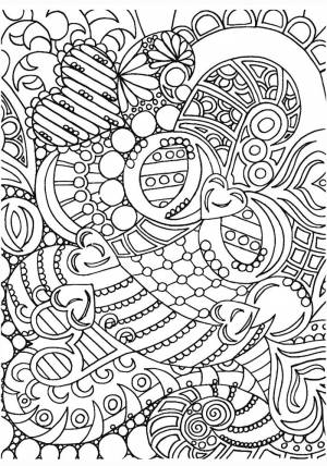 Раскраски антистресс узоры   формат а4