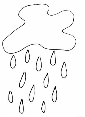 Pаскраска дождь 158406