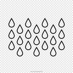 Drawing Line art Раскраска Дождь, дождь, угол, текст png
