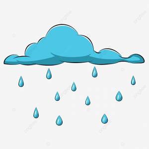 Мультяшный дождь облако капли дождя клипарт PNG , серый, синий, черный ход PNG картинки и пнг PSD рисунок для й загрузки