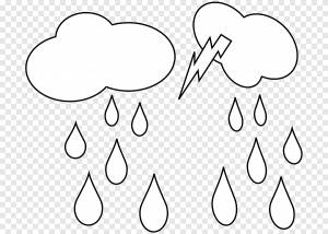 Дождевая графика Рисование Книжка-раскраска, дождь, угол, белый png