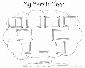 Генеалогическое дерево раскраска