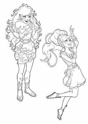 Раскраски Лего эльфы