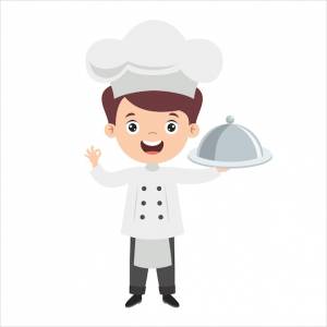 Мультфильм рисунок повара