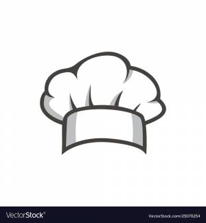 Колпак повара рисунок