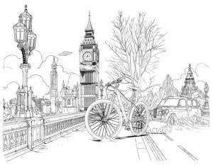 Раскраски Лондон