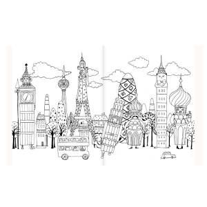 Раскраска Миллион котов