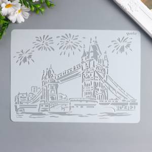 Трафарет пластик Тауэрский мост
