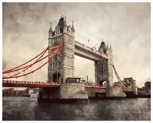 картина по номерам ФРЕЯ Лондон