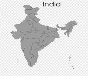 Штаты и территории Индии Карта, Индия, Индия, мир, внутренний png