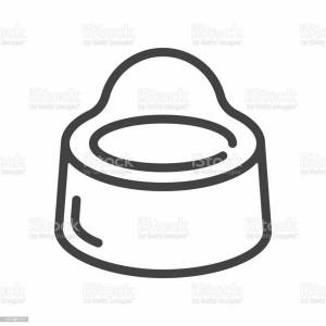 Раскраски Детский горшок