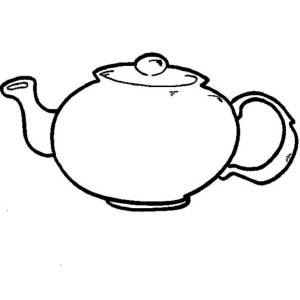 Раскраски посуда