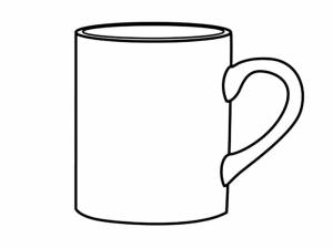 Раскраска Кружка