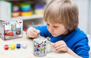 Кружки-раскраски для детского творчества