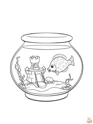 Раскраски Аквариум