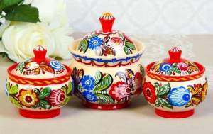 Городецкая роспись поэтапное рисование