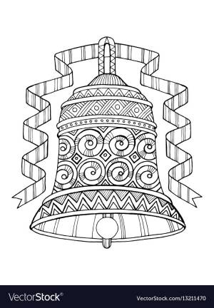 Раскраска царь колокол для детей