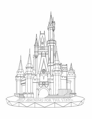 Раскраски Раскраска Замок Замки замки