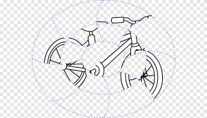 Книжка-раскраска Bicycle Child Adult, Велосипед, угол, белый png